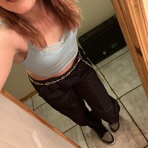 Wild Fable Black Cargo Pants for Men